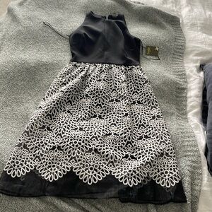 Tags on beautiful size 6 dress